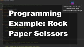 Java 1 Online: [6.06] More Conditionals and Loops: Rock Paper Scissors