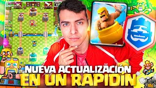 👉TODO SOBRE LA NUEVA ACTUALIZACIÓN CLASH ROYALE🧐 | NUEVA CARTA, DESAFÍO CRL, EMOTES, BALANCES...🤔