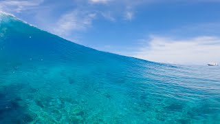 POV RAW SURF - BIG BOMBS BROKE MY BOARD (Maldives #7)