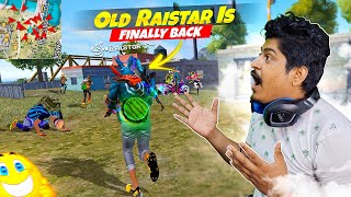 Old Raistar is Finally Back in  Br Ranked Match Gameplay - Free Fire Max
