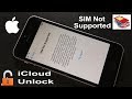 Quickly Fixed!! Sim Not Supported!! With Unlock iCloud 📴Method 1000% Working any iOS Proof 2021