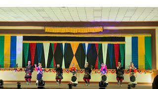 TIBETAN FOLK DANCE//SNOW LION SOCIETY //KALA WANGPO CONVENTION HALL /TAWANG /ARUNACHAL PRADESH