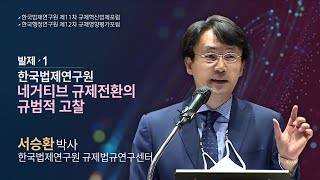 [2022 RILF 제11차] 발제1 : 네거티브 규제전환의 규범적 고찰