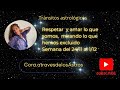 Astrologia. Semana del 24/11 al 1/12. Respetar y amar lo que somos, mirando lo que hemos excluido.