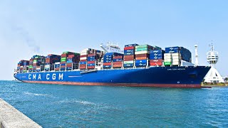 達飛海運CMA CGM《達飛墨西哥CMA CGM MEXICO》首航高雄港