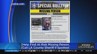 Help needed finding missing person