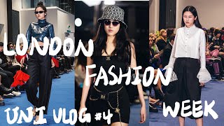 🇬🇧UNI VLOG | 我登上倫敦時裝週了👠 LONDON FASHION WEEK SS22