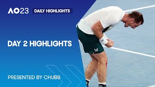Day 2 Highlights | Presented by Chubb | Australian Open 2023