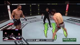 Танцы Санчеса / Dancing by Andrew Sanchez / UFC 257