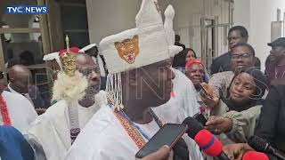 Pres Tinubu Is Committed To Ending Hunger, Insecurity, Ooni Of Ife Tells State House Correspondents