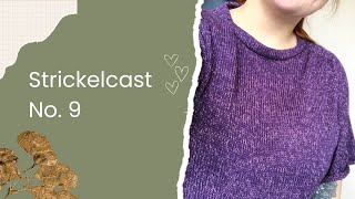 Strickelcast - Mein Strickpodcast No. 9 Teststricks, Glitzergarn und Weihnachtsmarkt-Reinfall