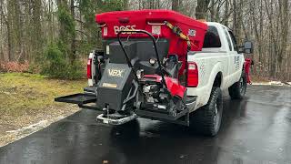 Ford F-250 Salt-Snow Plow Truck Snow Blower Trailer-Cargo Hitch Mount