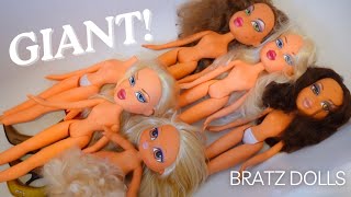 5 GIANT BRATZ DOLLS!? | *EXTREME!* Big Bratz Restoration!