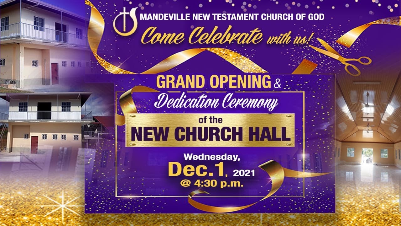 Church Building Dedication Ceremony
