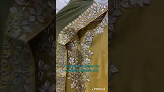 Gotapatti Suit/Designer collection/wedding Suit/Elegant piece/Party wear