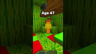 Hidden Bases In Every Ages (World's Smallest Violin) #shorts #minecraft