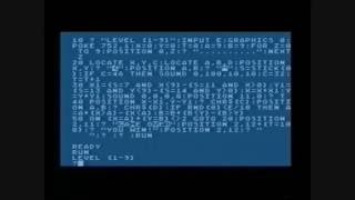 Mini Pac-Man Made From Just 5 Lines Of Code (Atari 8-Bit)