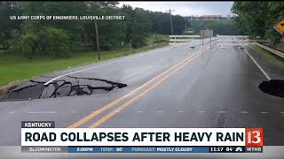 Louisville Road Damage