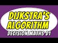 Dijkstra's Algorithm | Definition & Example | A Level Further Maths: Decision D1