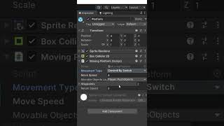 Create 3 types of moving platforms with a single script in Unity || #Unity Tips 02