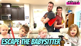 Escape the Babysitter-Aunt \u0026 Uncle