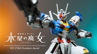 RAJANYA HG GHOIB👻 Overrated? | REVIEW HG 144 Gundam Aerial Indonesia