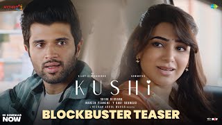 KUSHI Blockbuster Teaser | Vijay Deverakonda | Samantha | Shiva Nirvana | Hesham Abdul Wahab