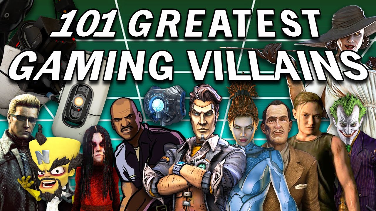 101 Most Iconic Video Game Villains Of All Time - YouTube