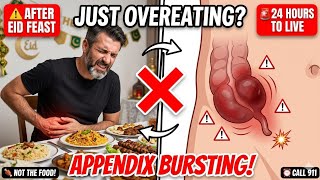You Thought It Was Just Overeating... Your Appendix Is About to Burst 💥