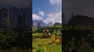 Minecraft Camp Tutorial #short