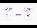 Animated Hamburger Menu Button with CSS & JavaScript