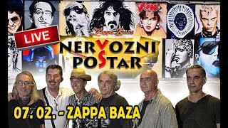 NERVOZNI POŠTAR - 07.02 - 2025 - Zappa Baza / Beograd / LIVE - 2025