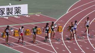 20160730岡山インターハイ男子100ｍ予選7組