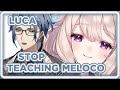 Enna Said That Luca Should Stop Teaching English To Meloco【NIJISANJI EN | Enna x Hex】