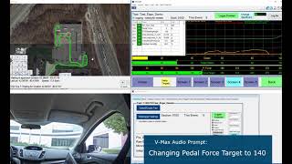VMAP software add-in for V-Max 4000 Portable Data Acquisition Software - GPS route demonstration.