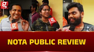 "Arasiyal uh Vechu Senjitaanga" | NOTA Public Review | Vijay Deverakonda | MM 44