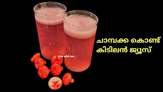 ചാമ്പക്ക കൊണ്ട് കിടിലൻ ഒരു ജ്യൂസ്/Rose Apple Juice/Java Apple Juice/Iftar Drink/Summer Drink