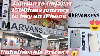 Jammu to Gujarat (Vadodra) to buy an iPhone | Marvans Pro | wahidmarvans | 1500km journey for iPhone