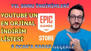 EPİC YIL SONU İNDİRİMLERİ - BAŞKA BİR YERDE BULAMAYACAĞINIZ LİSTE ! 9 OCAK'A KADAR GEÇERLİ !