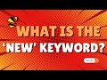 what is the new keyword in JavaScript?