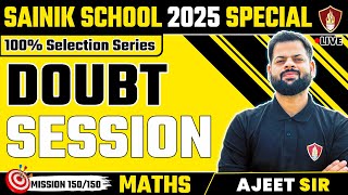 Maths Practice Class 6 Sainik School 2025 | Maths Question and Answer | Sainik School Coaching