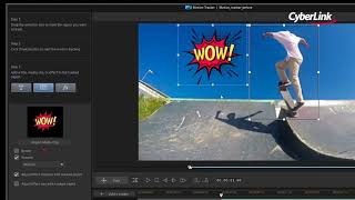 Motion Tracking Titles & PiP for Moving Objects | PowerDirector Tutorial
