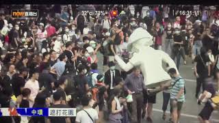 【感謝 Thank You!】30位市民義助香港民主女神像緊急撒離｜30 Hongkongers help evacuation Lady Liberty HK