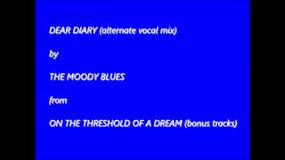 Dear Diary alternate vocal mix