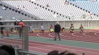 2010ジュニアオリンピックB男子100M準決2組