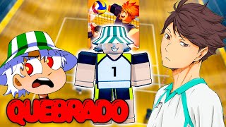 HAIKYUU LEGENDS: PEGUEI O ESTILO DIVINO MAIS QUEBRADO DO JOGO