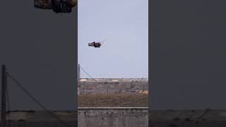 Huge jump from kitesurfer! #kiteboard #kiteboarding #kitesurfing #kitesurf #kite #bigair