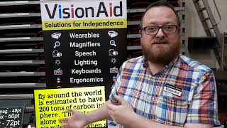 Fideo: Jonathan Potts, Vison Aid yn y Diwrnod Agored, Porthmadog. Jonathan Potts at our Open Day