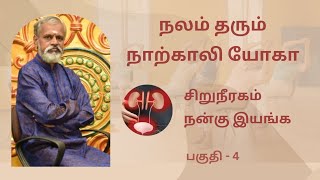 நலம் தரும் நாற்காலி யோகா - பகுதி 4 | சிறுநீரகம் நன்கு இயங்க எளிமையான பயிற்சி | Krishnanbalaji