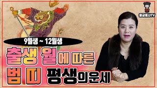 [용궁불사] 호랑이띠 태어난 월 별 평생 운세 알려드립니다 '9월생 ~ 12월생'